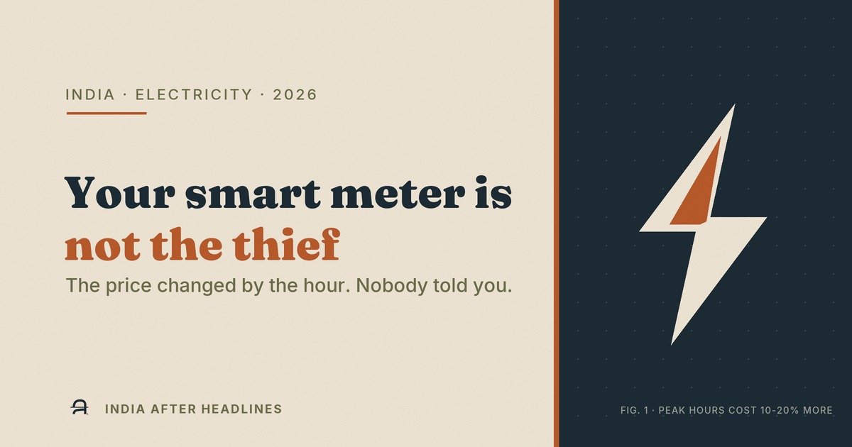 'Your smart meter is not the thief' — the price of electricity changed by the hour, and nobody told you.